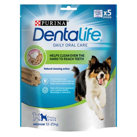 Dentalife Dogs Oral Care Sticks - Medium - 115 gram