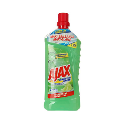 Ajax Optimal 7 Ultra Degreasing Lime Citron Vert Liquid Detergent 1.2L