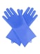 Generic Pair Of Silicone Gloves Blue 35X8X3cm