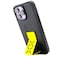PU Leather Case with Hand Grip for iPhone 14 Pro Max - Yellow