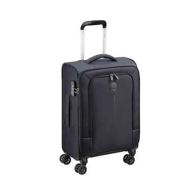 عربة ديلسي الناعمة كاراكاس 55 سم باللون الأسود