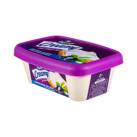 Domty Creamy Cheese With Olives - 220 gm