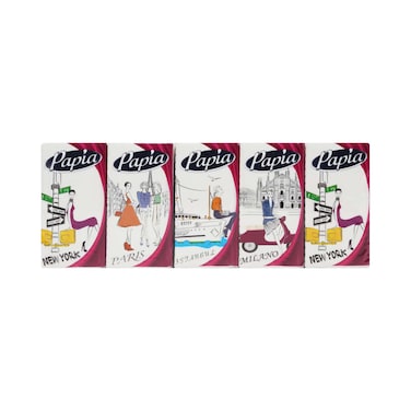 Papia Classic Handkerchief 4ply, 10 Pieces