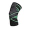 Generic-2 PCS Knee Support Professional Protectives Sports Knee Pad Outdoor Running Knee Pads Green M