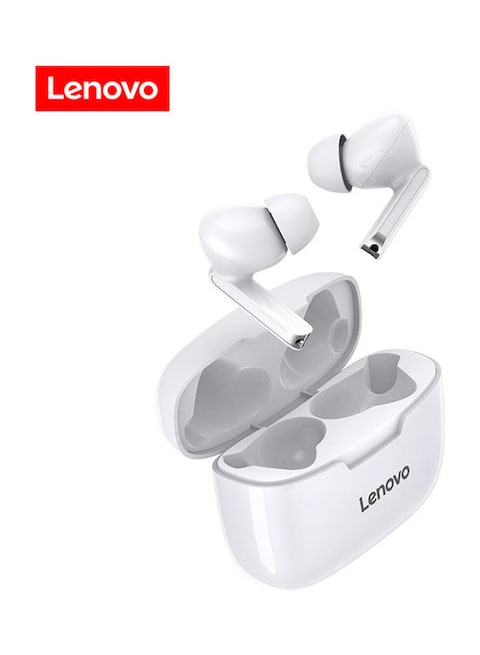 Lenovo Xt90 Tws In-Ear Earphones With Mic And Charging Case White