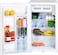 Super General 110 Liter Gross Volume Compact Mini-Refrigerator SGR-131-H, White, Beverage-Fridge With Child Lock, Shelf, Freezer-Box, Reversible Door, 47.5 x 44.5 x 85 cm (Installation not Included)