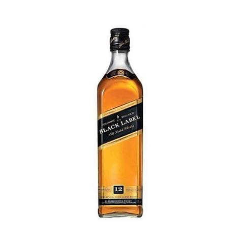 Johnnie Walker Black Label Blended Scotch Whisky 750Ml