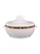 Royalford Classic Casserole With Lid White 6L