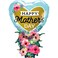 Qualatex Mother's Day Heart Bouquet Foil Balloon- 38-Inch Size