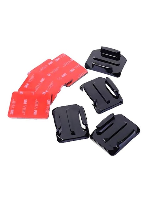 Sunshine - Pack Of 4 Wrist Band Mount For GoPro Hero 3/1/2/3 SJCAM/SJ4000/SJ5000/Xiao/Yi Camera Black