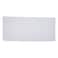 Feelings PVC Rectangle Bath Mat 78x35cm White