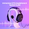 HyperX Cloud Stinger 2 Core DTS Headphone X Spatial Audio Gaming Headset, Black, Medium, Wired