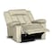 In House Velvet Classic Recliner Chair - Light Beige - AB05