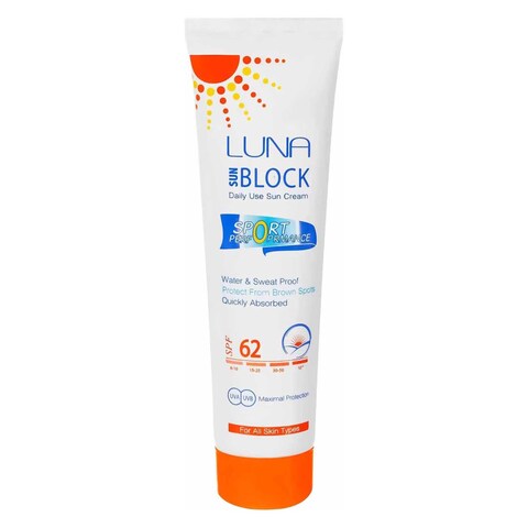Luna Sunblock - SPF 62 - 130ml