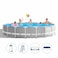 Intex Prism Frame Premium Pool Set, Ages 6+