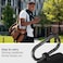 Spigen Rugged Armor designed for Sony LinkBuds S case cover - Matte Black