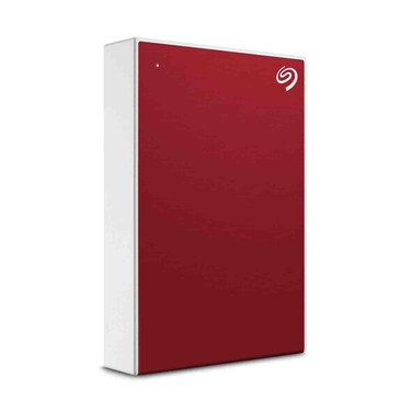 Seagate 4TB One Touch USB 3.2 Gen 1 External Hard Drive, Red