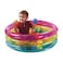انتكس حوض كرات قابل للنفخ بثلاث حلقات للاطفال