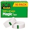 Scotch Brand Magic Tape with Dispenser Writeable Matte Finish Engineered for Office and Home Use 16 Rolls