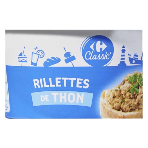 Carrefour Tuna Rillettes Paste Spread 120g