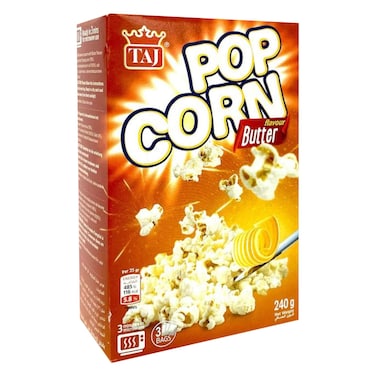 Taj Popcorn Butter Microwave 240GR