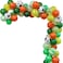 Party Time 74-Pieces Jungle Party Balloon Decoration Kit, Safari Baby Shower Animal Party Balloon 16ft Balloon Arch Children Boys Birthday Decoration Zoo Themed Safari Party Supply