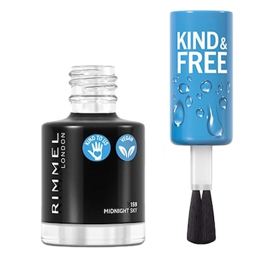 Rimmel Kind And Free Nail polish 159 Midnight Sky