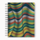 Loud Universe Spiral Notebook Flex Lines Fifures Hard Cover Notebook with Premium High Quality Paper A5 Size