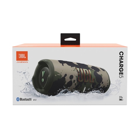 JBL Charge 5 Portable Bluetooth Speaker With Powerful JBL Pro Sound Squad