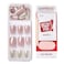 Kiss impress Press On Manicure Nail Kit One More Chance 30 Pieces