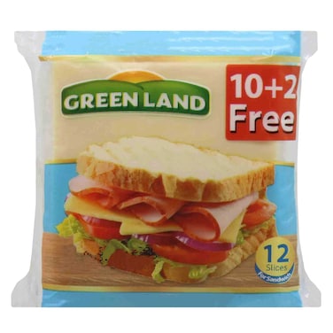 Greenland Chees Sw Slice White 200G