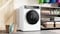 Bosch Series 8 Free-Standing Washing Machine, Front Loader 9 kg 1400 RPM, EcoSilence Drive, LED-display, iService Remote, Remote Monitoring and Control via HomeConnect, White, WGB24400GC