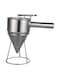 Generic Pancake Batter Dispenser Silver 26X20cm