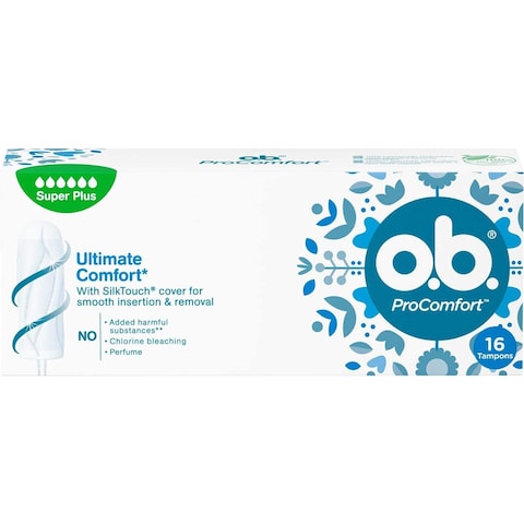 OB ProComfort Super Plus Tampons 16 Tampons