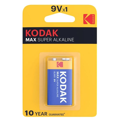 KODAK MAX ALK BATT 9VX1