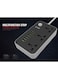 6-port Usb Power Strip With  3 Anti Static Ac Sockets Black 162 x 97 x 38 millimeter