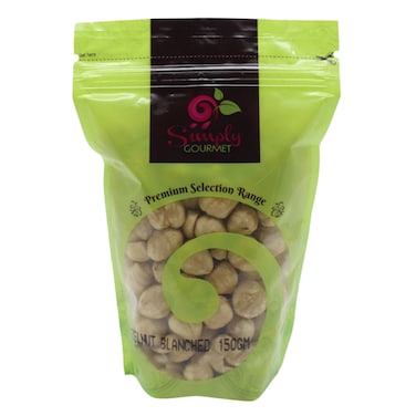 Simply Gourmet Blanch Hazelnut 150g