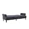 In House Nutella 2 In 1 Sofabed Velvet Upholstered - Dark Grey