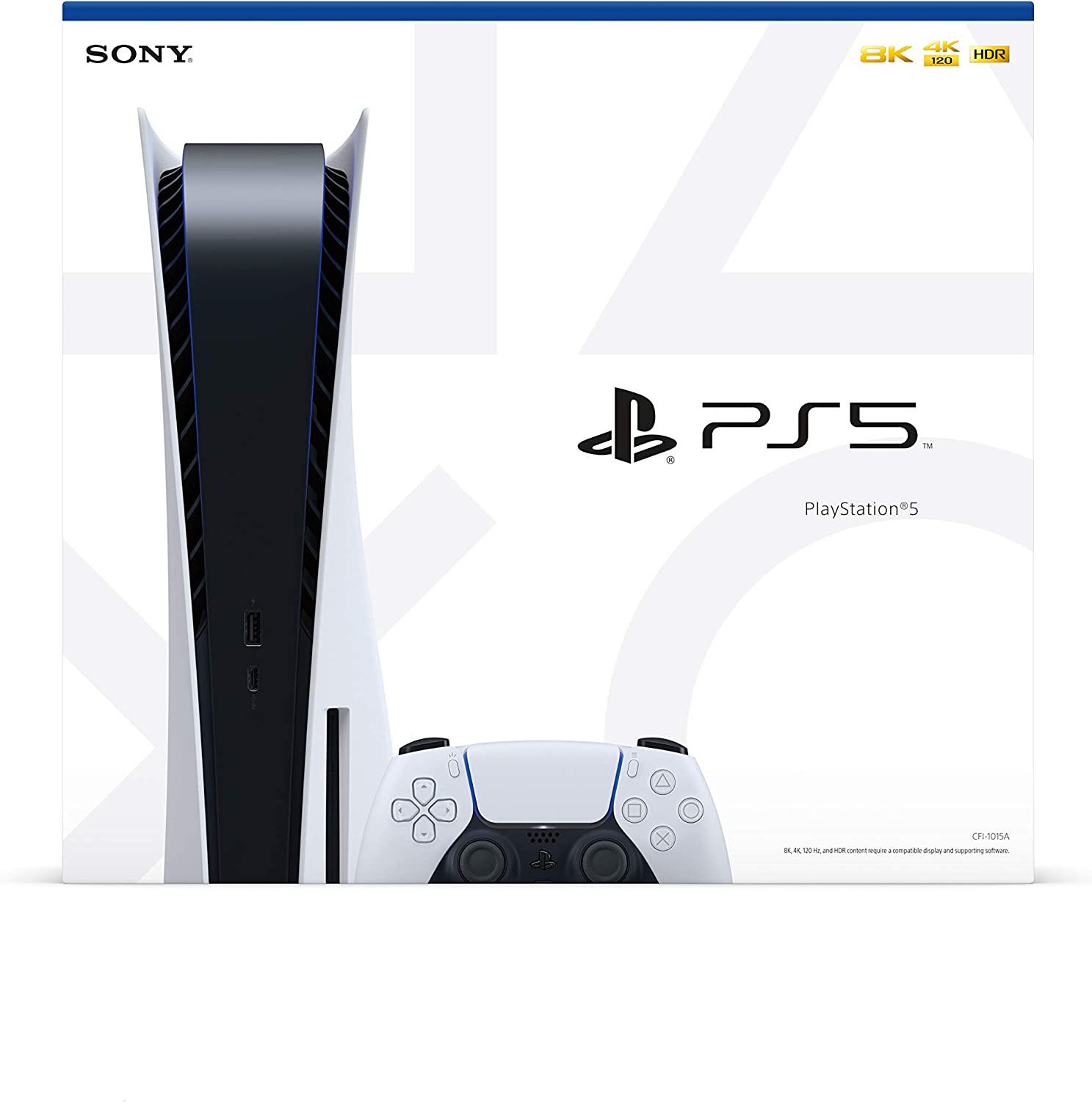 Sony Playstation 5 Console Standard Edition - International Version (Non-Chinese)