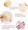 Long Handle Shower Body Brush with Bristles and Loofah, Back Scrubber Bath Mesh Sponge for Skin Exfoliating Brush, Massage Bristles Suitable for Men and Women Set of Two