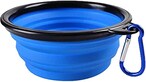 Buy Collapsible Dog Bowl,Foldable Expandable Cup Dish for Pet Cats Food Water,Portable Pet Feeding Watering Dish for Walking Parking Traveling（Blue） in UAE