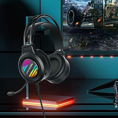 GOT100 GAMEON GOT100 Ravenstrike RGB Gaming Headset Black