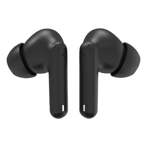 Swiss Military Victor 4 Truly Wireless Active Noise and Environmental Noise Cancellation Bluetooth In-Ear Earbuds Black