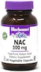 Bluebonnet Nac 500 Mg Vegetable Capsules, 30 Ct