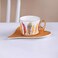 European Light Luxury Moroccan Style Cup Ins Afternoon Tea Cups And Saucer Sets Ceramic Arabic Coffee Cup