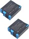 DMK Power (2 Pack) Ahdbt-901 Batteries 3.85V 1950mAh 7.51Wh Replacement For Gopro Hero 9 Battery