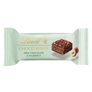 Lindt Milk Chocolate Wafer With Hazelnut, 30g