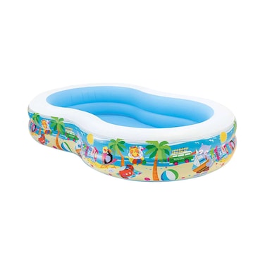 Intex Paradise Inflatable Pool - Multicolour