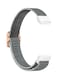 Fitme حزام من النايلون لـ Fitbit Luxe رمادي