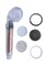 Spa Energy Water Saving Shower Head With Filter Silver/Clear 27.6cm